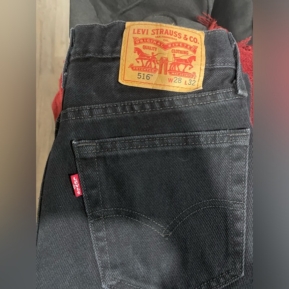 Levis Men’s 516 Slim Straight Men’s Jeans!!! - Picture 2 of 2